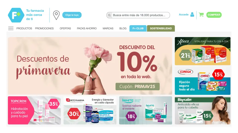Portada que ayuda a comprender qué es F+ Online
